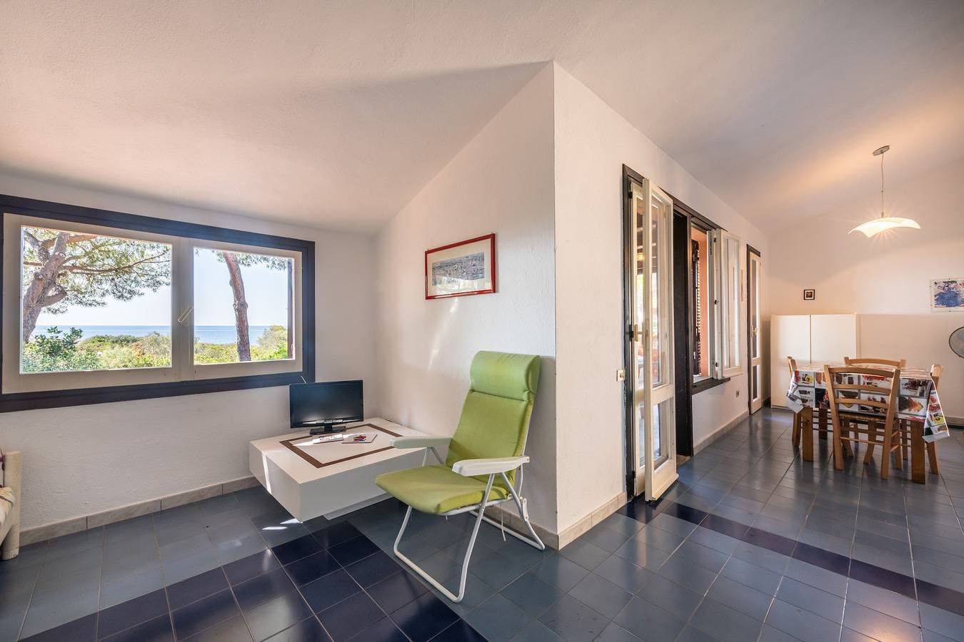 Foto 7 von 26: Gemütliche Ferienwohnung "Villetta Vista Mare" mit WLAN, Balkon und Terrasse