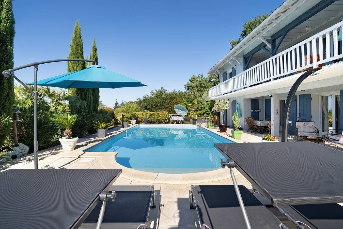 Foto 13 von 28: Apartment für 2–3 Personen im Périgord Pourpre – Erdgeschoss mit Pool