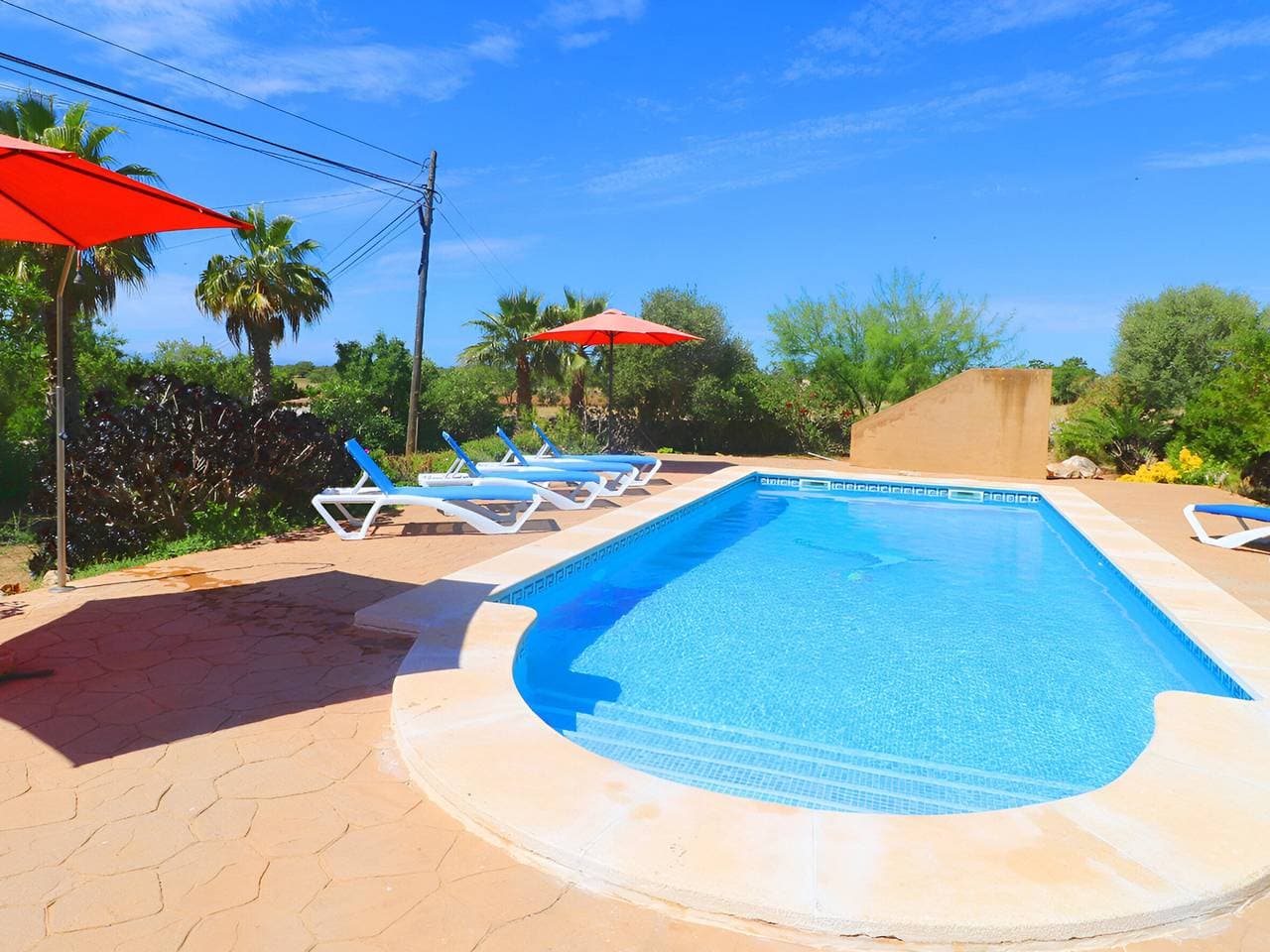 Foto 2 von 26: Schöne Villa mit Privatpool und Garten in Es Llombards