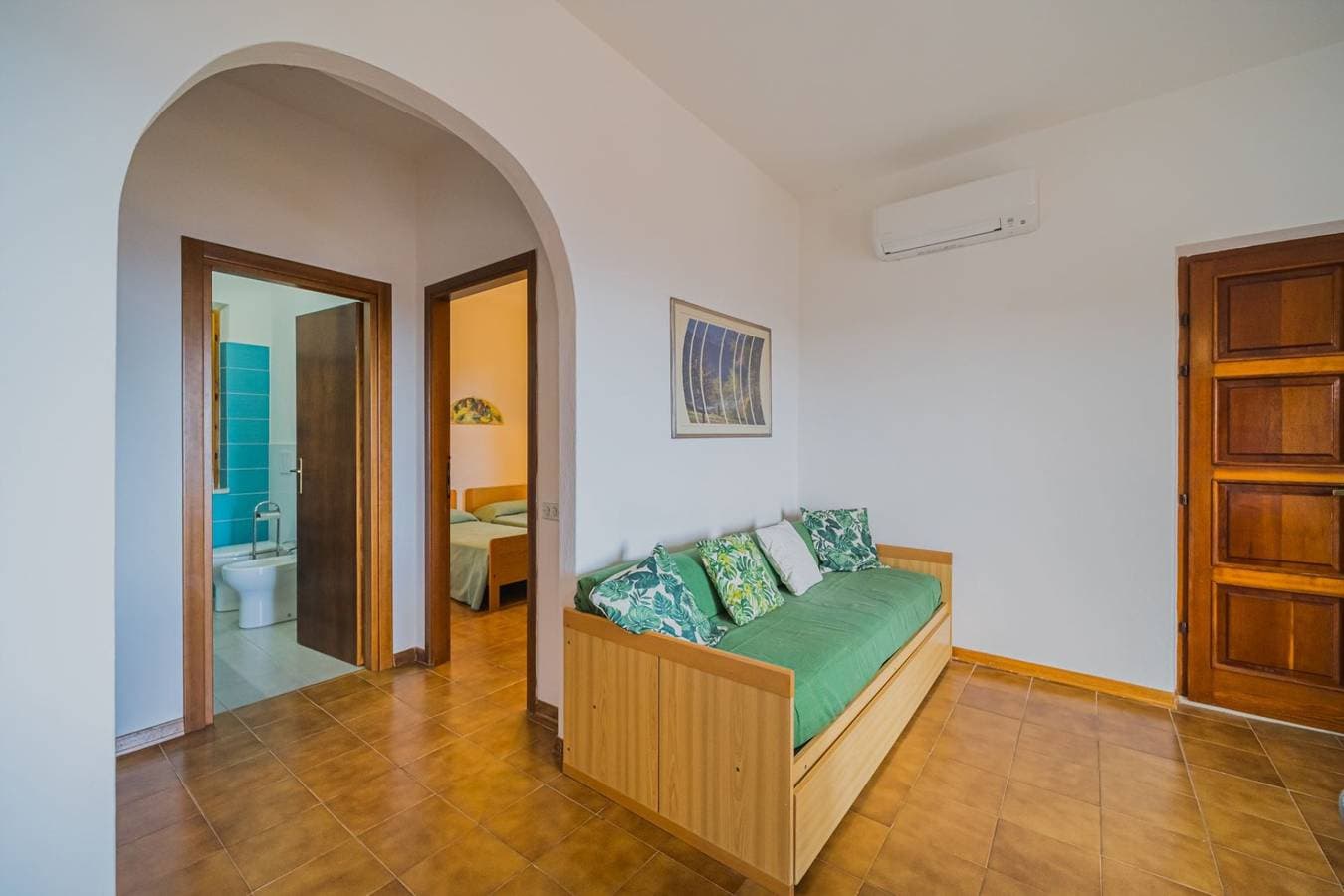 Foto 6 von 26: Ferienwohnung für 6 Personen mit Garten