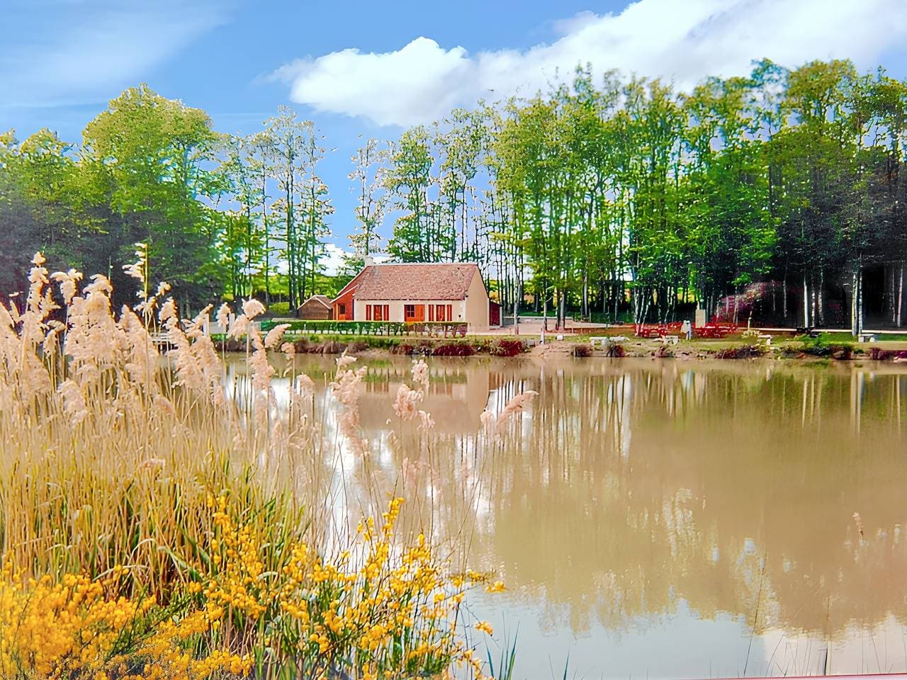 Foto 9 von 15: Gemütliches Haus mit Pool in Villentrois 90 m²