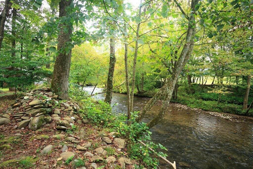 Foto 6 von 9: Private Log Cabin - Nächster Trout Stream - Fischen Auf Eigentum