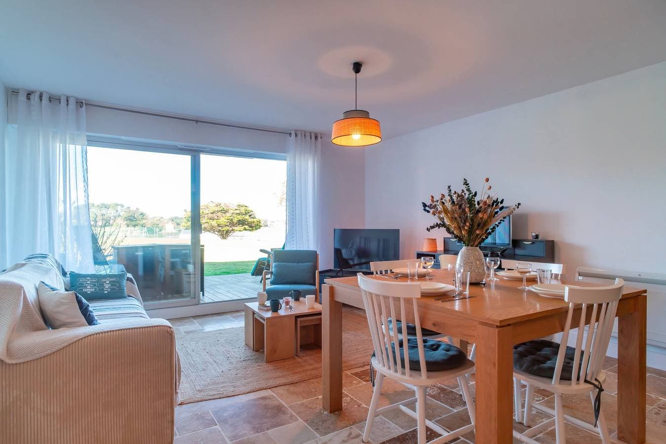 Foto 13 von 18: Ferienwohnung für 4 Personen mit Garten