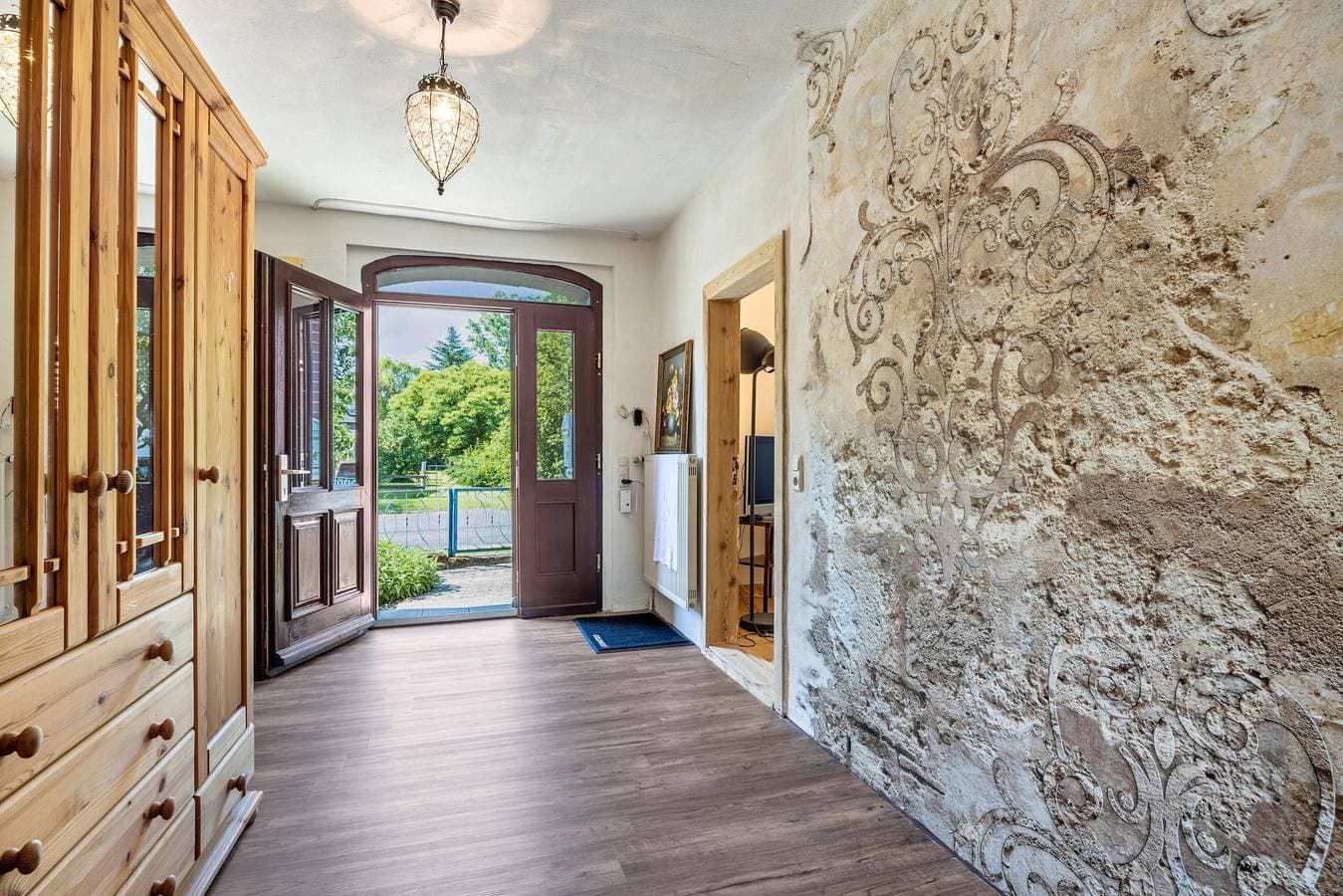 Foto 11 von 28: Ferienwohnung Kleines Glück direkt am Wasser, privater Garten, Terrasse und WLAN