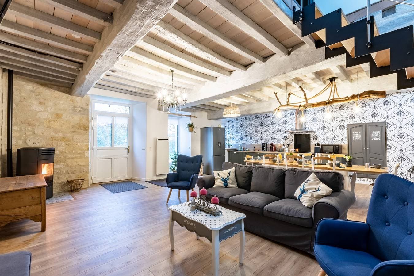 Foto 12 von 18: Ferienhaus für 8 Personen mit Terrasse