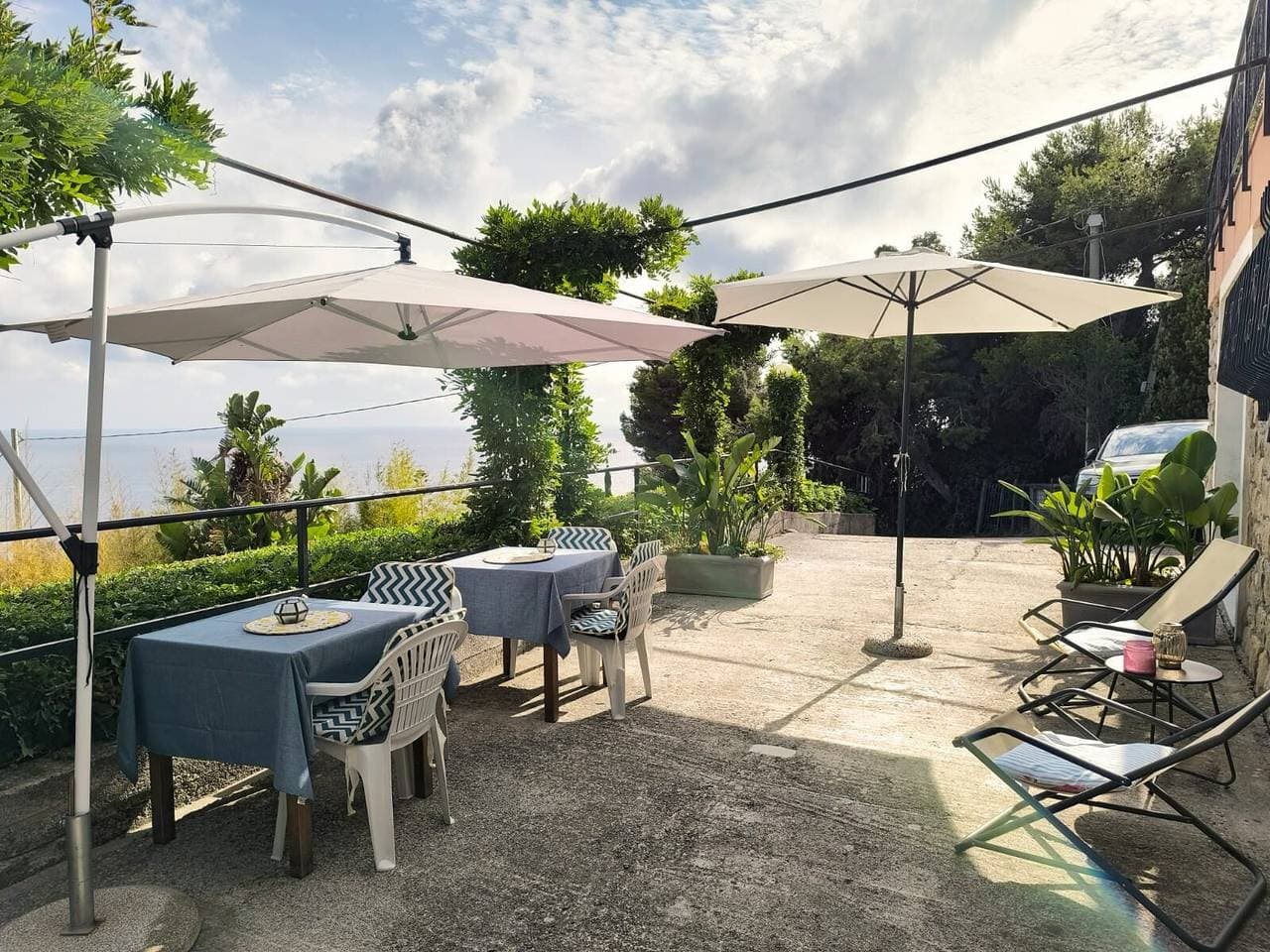 Foto 8 von 38: Ferienwohnung 'Gli Orti Sul Mare 1' mit Meerblick, Wi-Fi und Klimaanlage