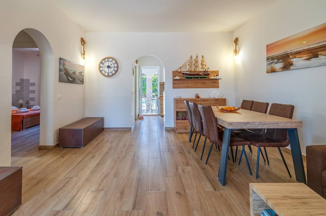 Foto 8 von 42: Villa 'Gioia Fontane Bianche' mit Meerblick, WLAN und Klimaanlage