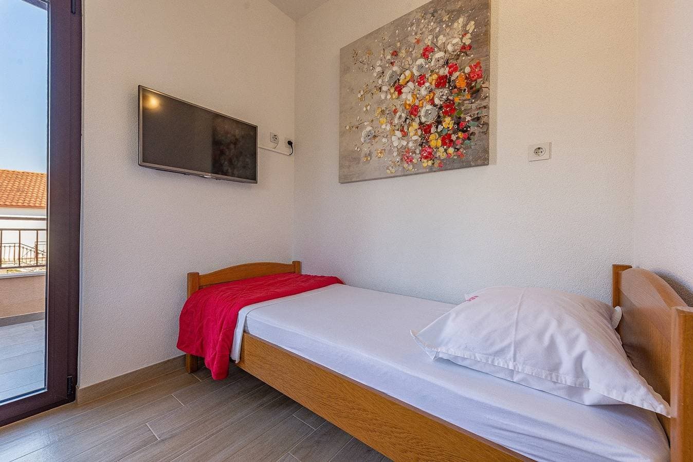 Foto 13 von 30: Apartment mit einem Schlafzimmer Protega A2 mit Balkon in Strandnähe