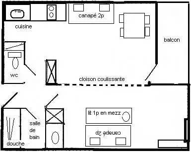Foto 13 von 13: Studio divisible 4/5 pers - Le Belvedere - 026Be - Plagne Villages