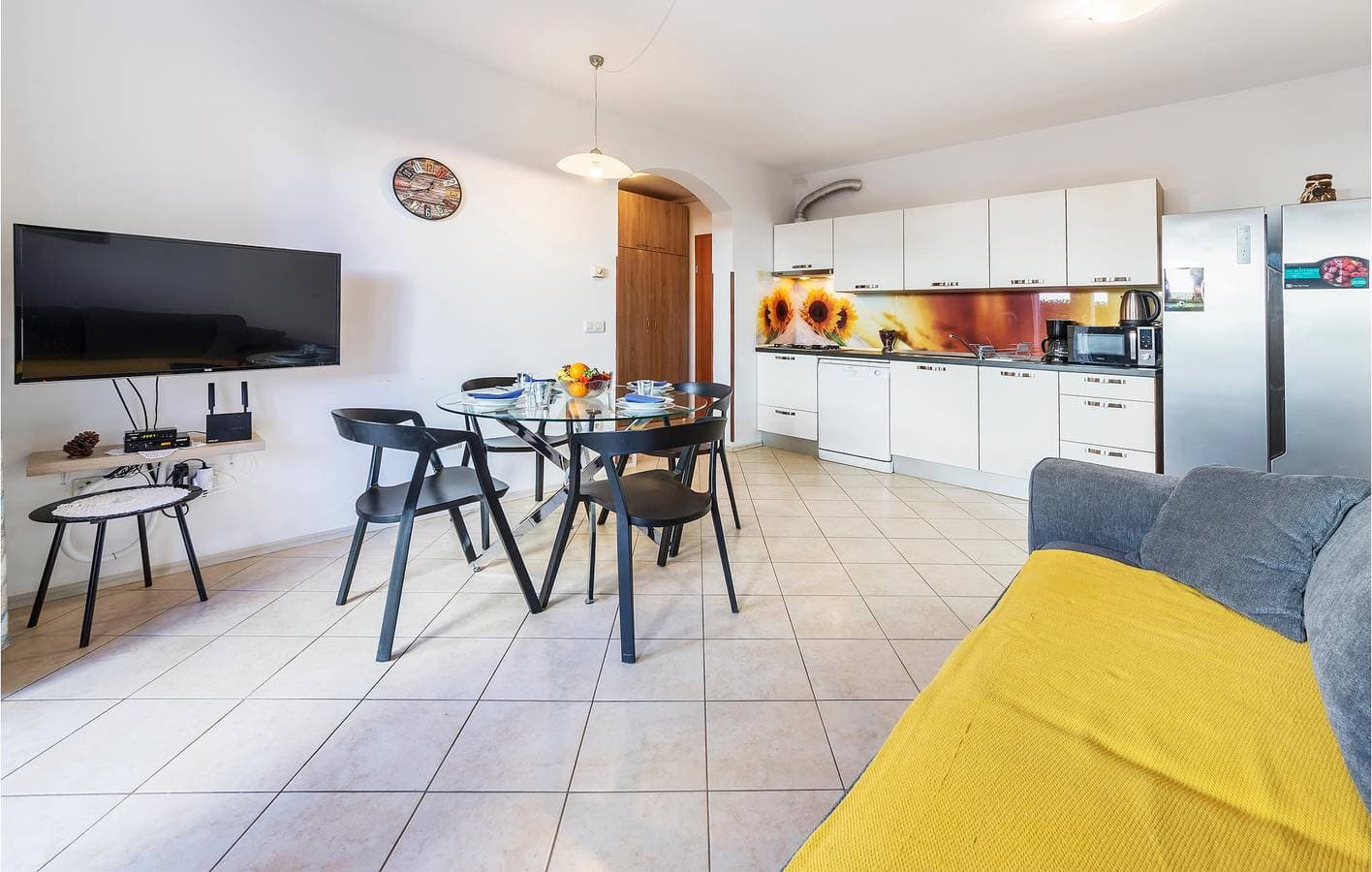 Foto 4 von 25: Schickes Apartment mit Pool, Terrasse und WLAN, 1,5 km vom FKK-Strand entfernt