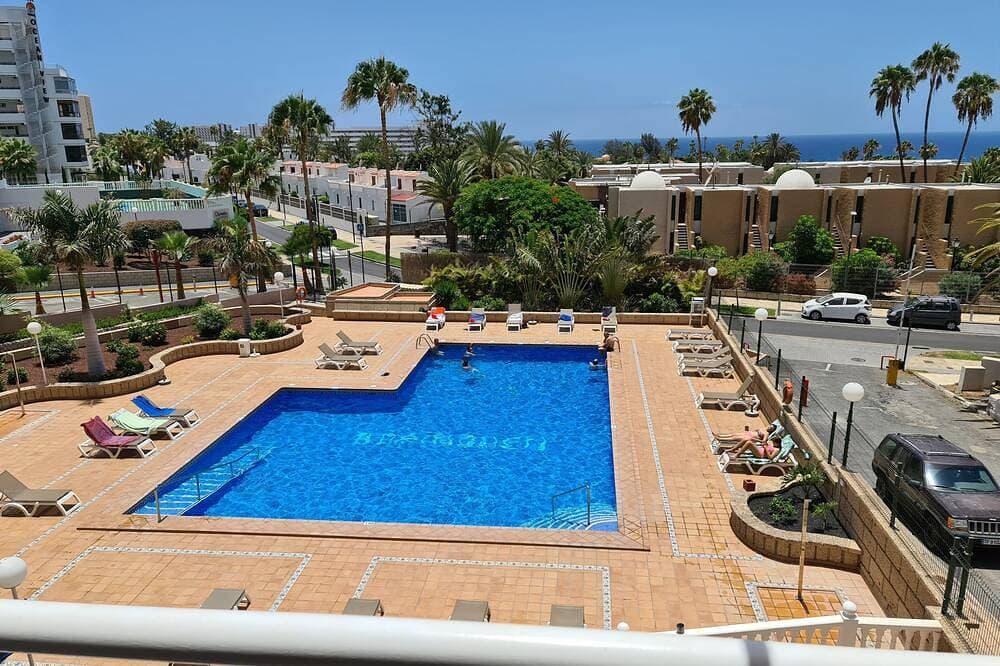 Borinquen  nur 280 Meter zum Strand, Balkon mit Meerblick, beheizter Pool, Wifi 1