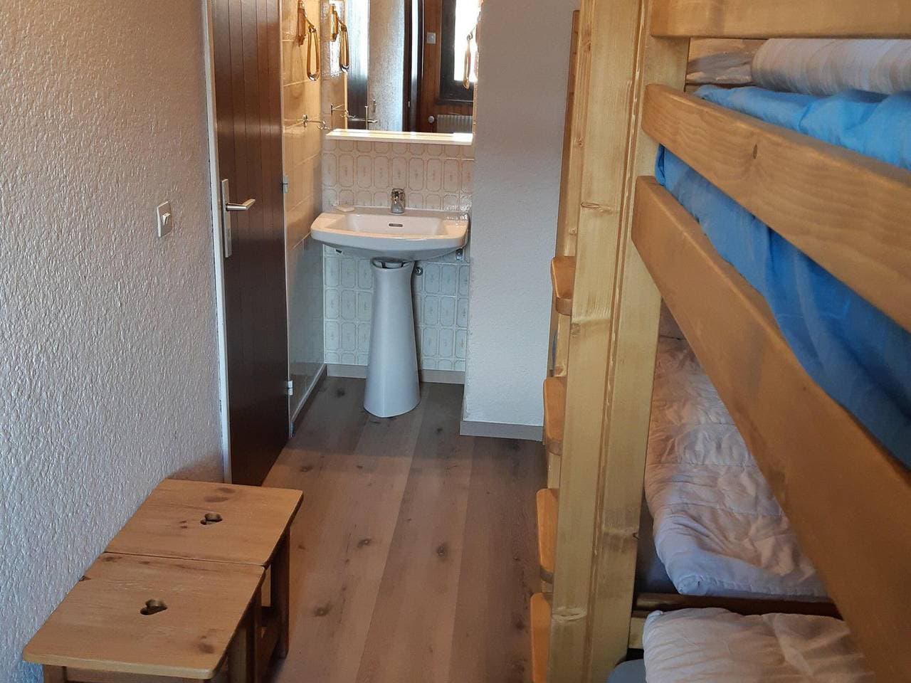 Foto 11 von 15: Helle Wohnung 8 Pers, Parkplatz, Courchevel 1650