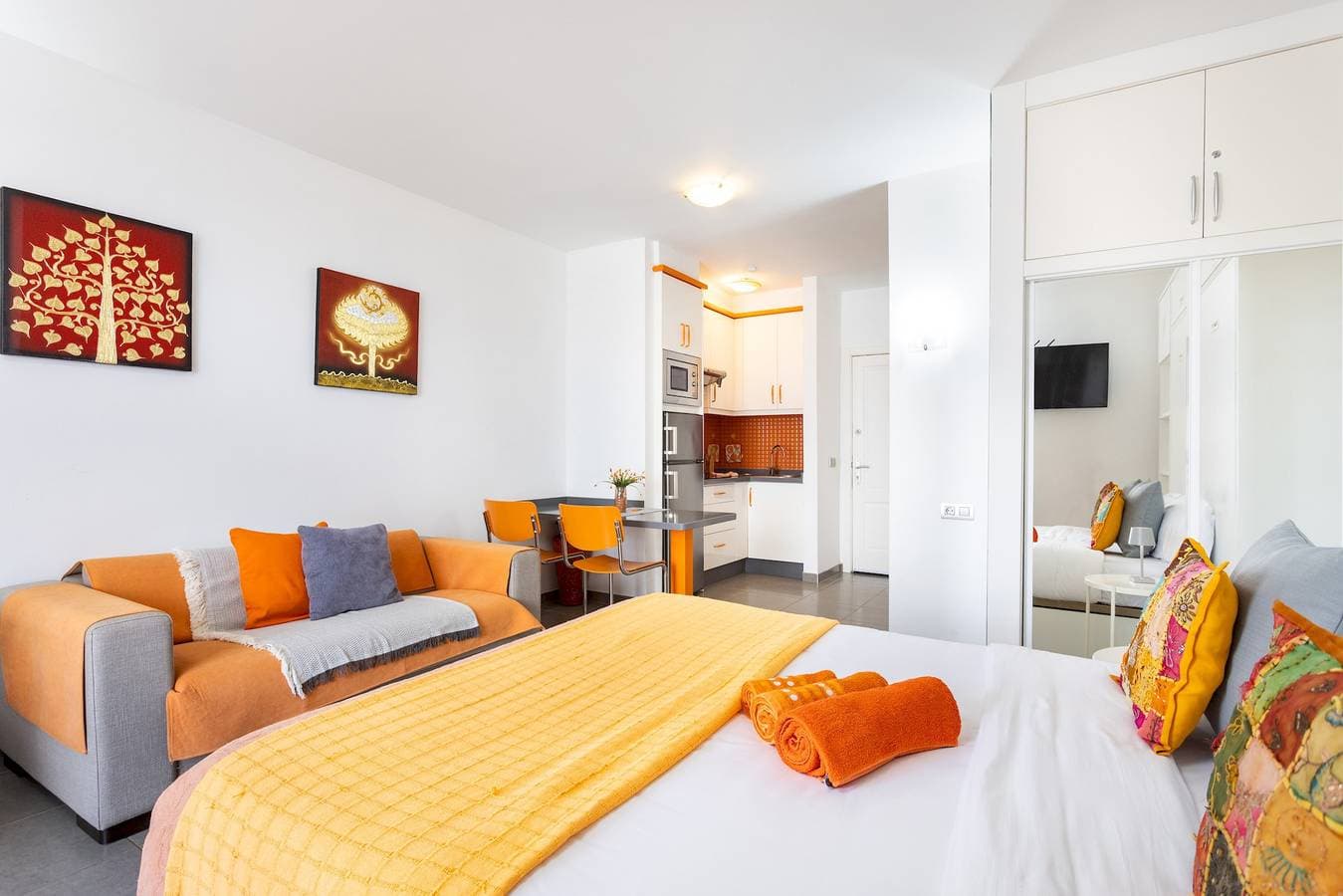 Foto 12 von 38: Ferienwohnung für 2 Personen mit Terrasse