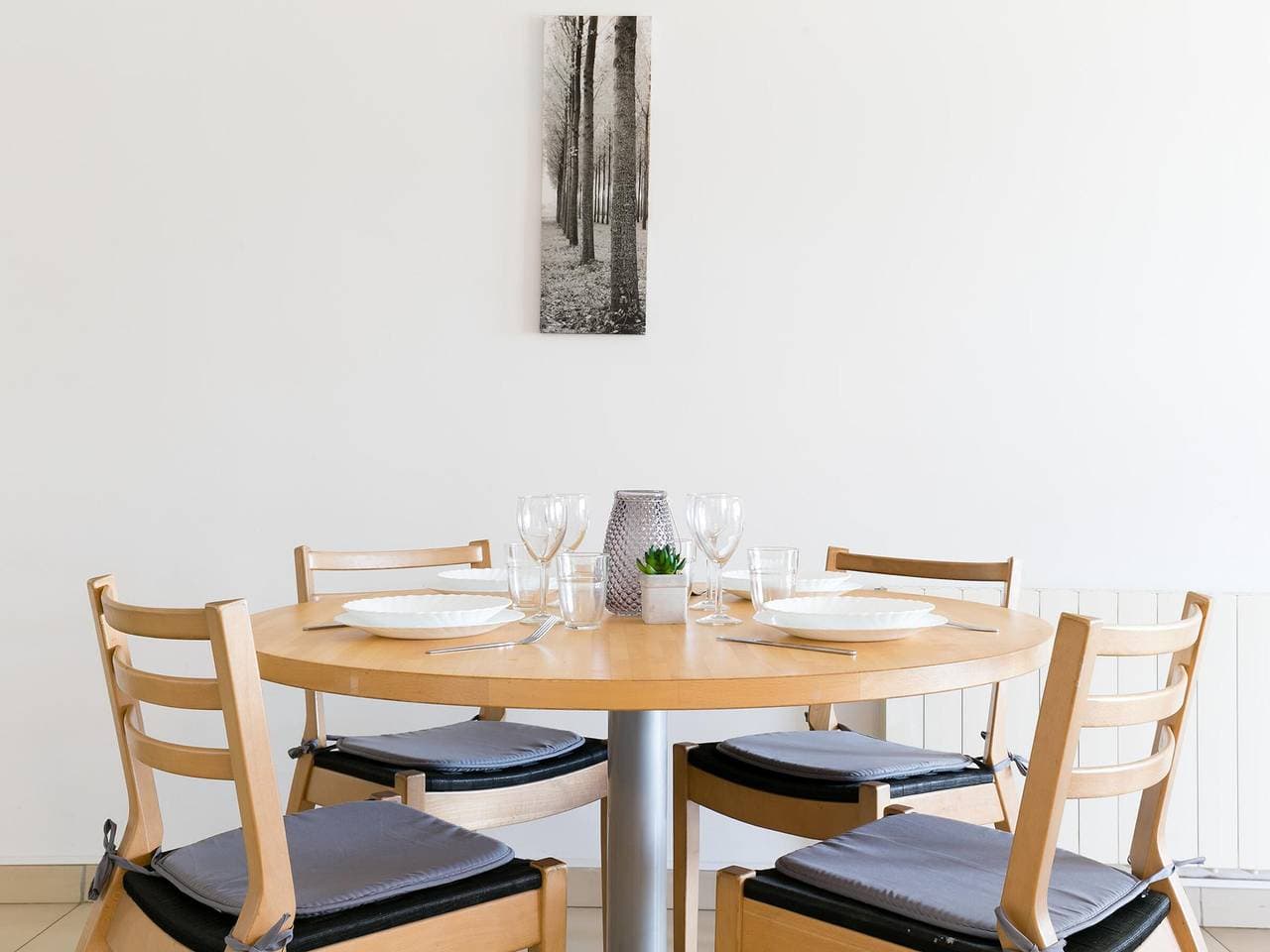 Foto 6 von 16: Helles Strandapartment mit Wifi, Haustiere erlaubt
