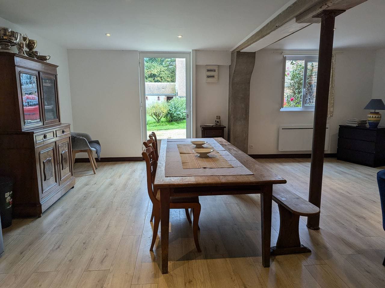 Foto 6 von 22: Authentisches Ferienhaus in Villemurlin mit Garten und Parkplatz