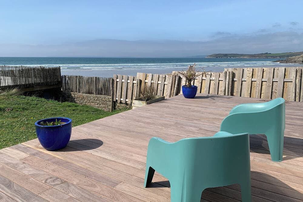 La Perle des Oyats - Panoramablick auf das Meer - Haus auf der Düne 1