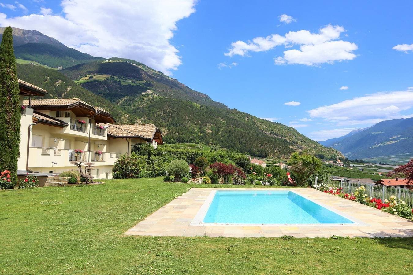 Foto 10 von 31: Wohnung in Goldrain mit Pool und Bergblick