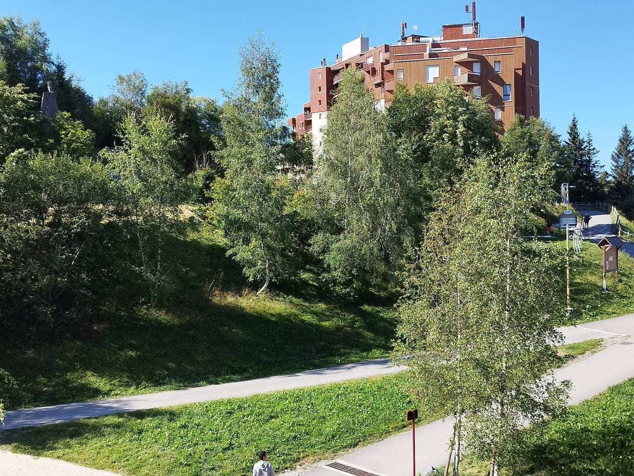 Foto 13 von 15: Studio mit Kabine an Pisten, Südostbalkon