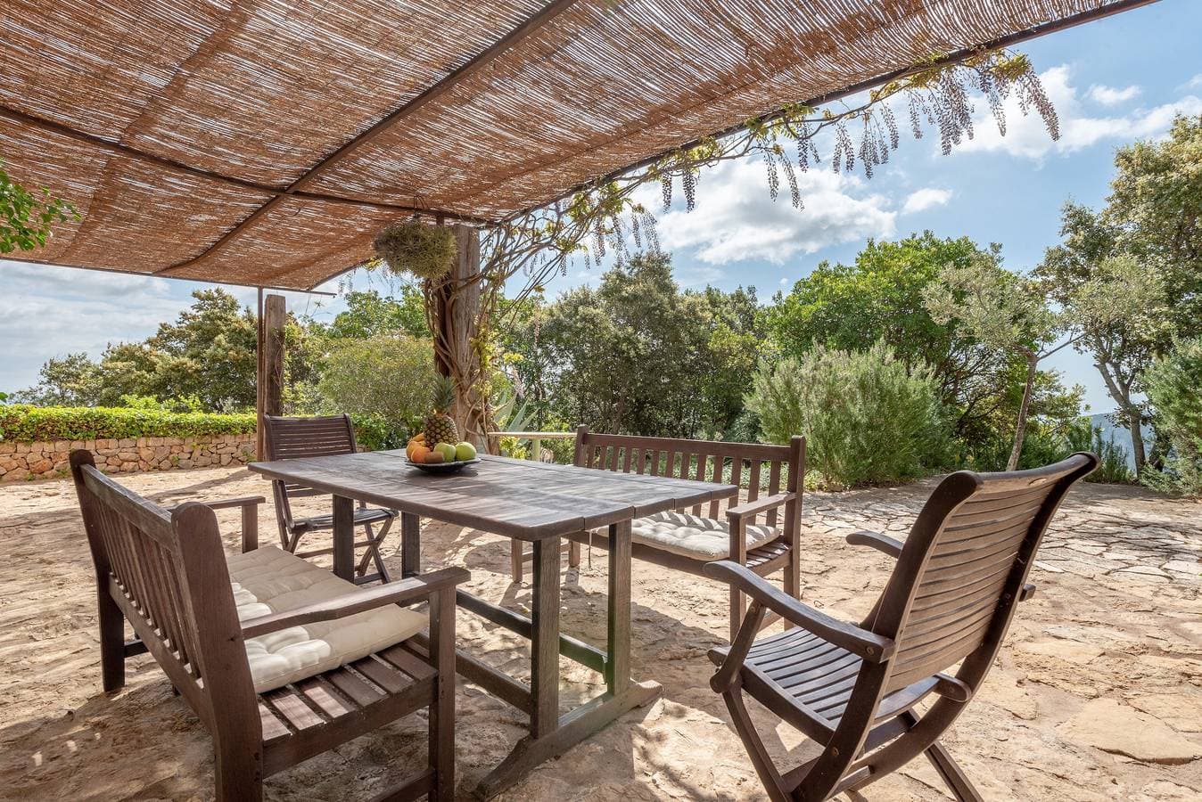 Foto 6 von 27: Traumhafte Finca mit Pool, Steingarten, Terrassen und WLAN; Parkplätze vorhanden
