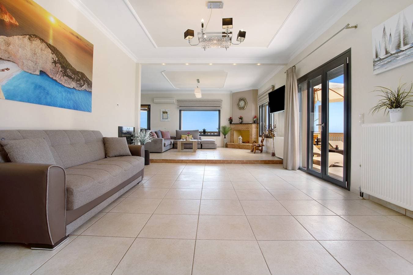 Foto 8 von 35: "Zante Sunset Vibes" Luxuriöse Villa mit Meerblick, privaten Balkonen und Klimaanlage