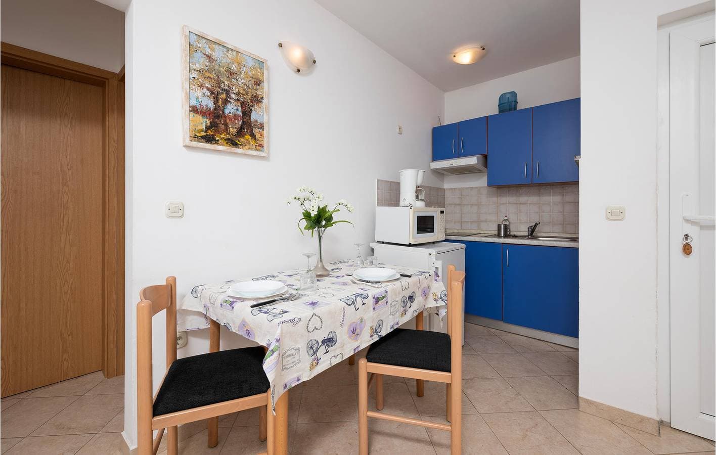 Foto 12 von 21: Gemütliche Wohnung mit Terrasse, WLAN und 1 km zum Strand