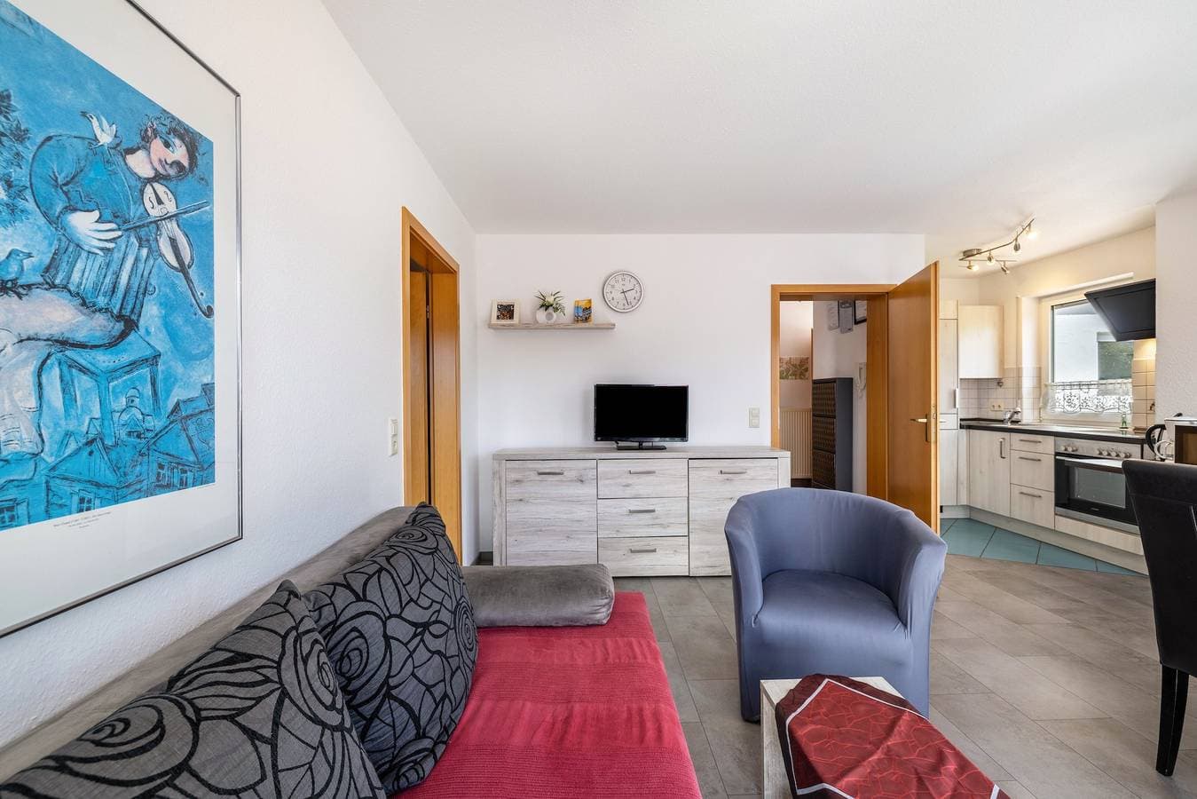 Foto 11 von 32: Ferienwohnung mit Bergblick, privater Terrasse und Wi-Fi