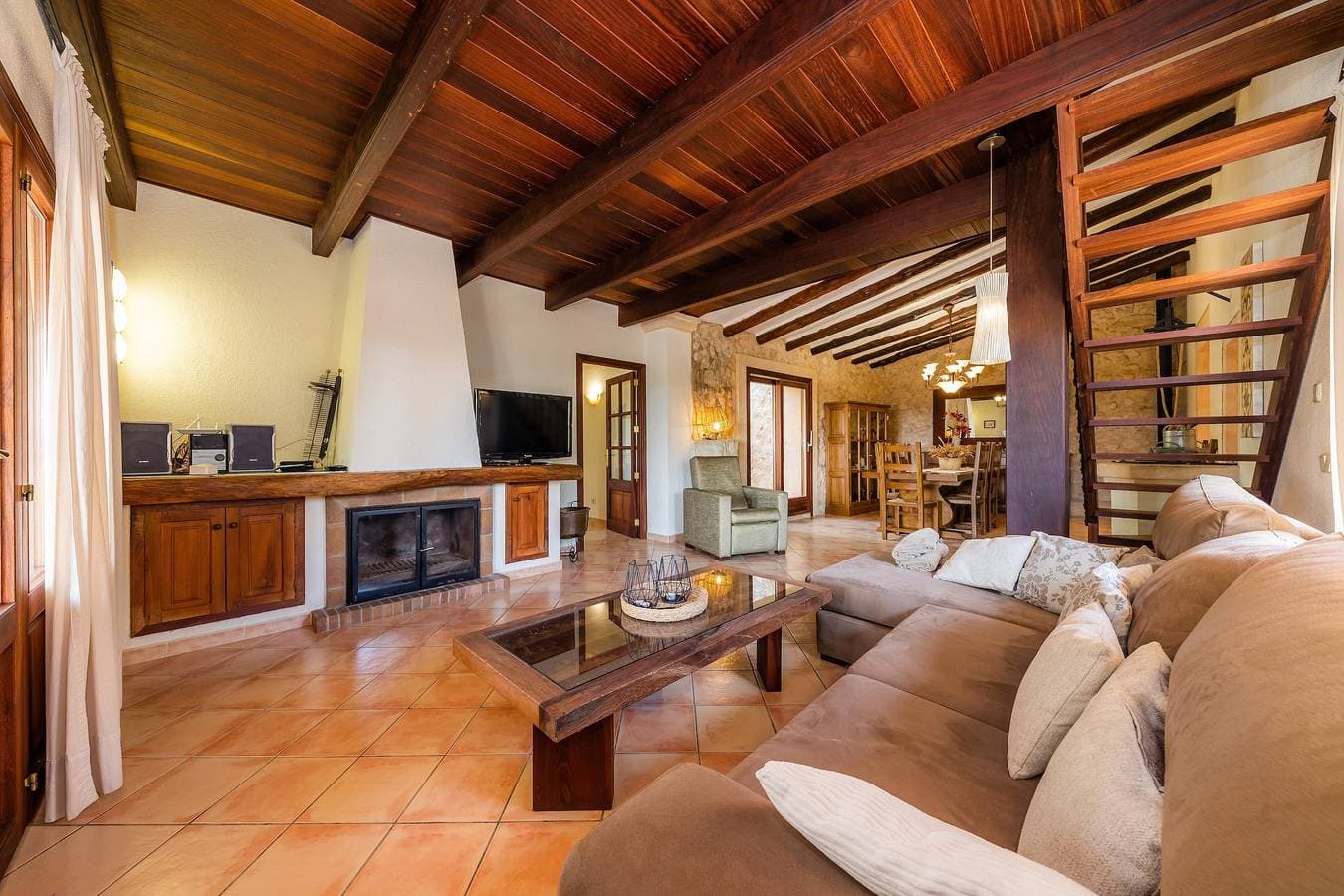Foto 9 von 28: Villa 'Ses Nines' mit Bergblick, WLAN und Privatem Pool