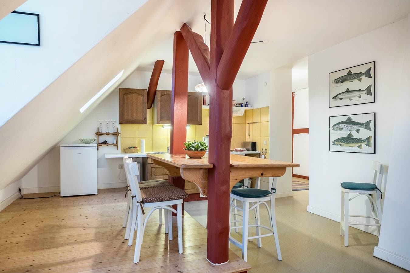 Foto 4 von 37: Ferienwohnung "Kemenate" - individuelle Wohnung unterm Dach
