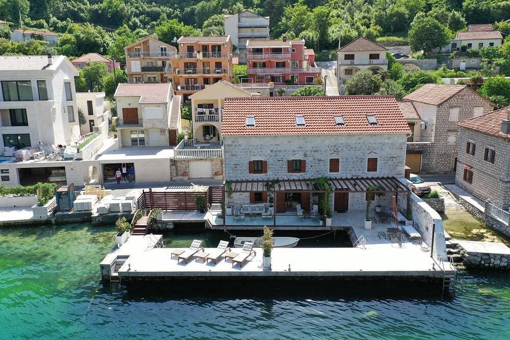 Waterfront Stone Home with Private Terrace & Direct Sea Access 1