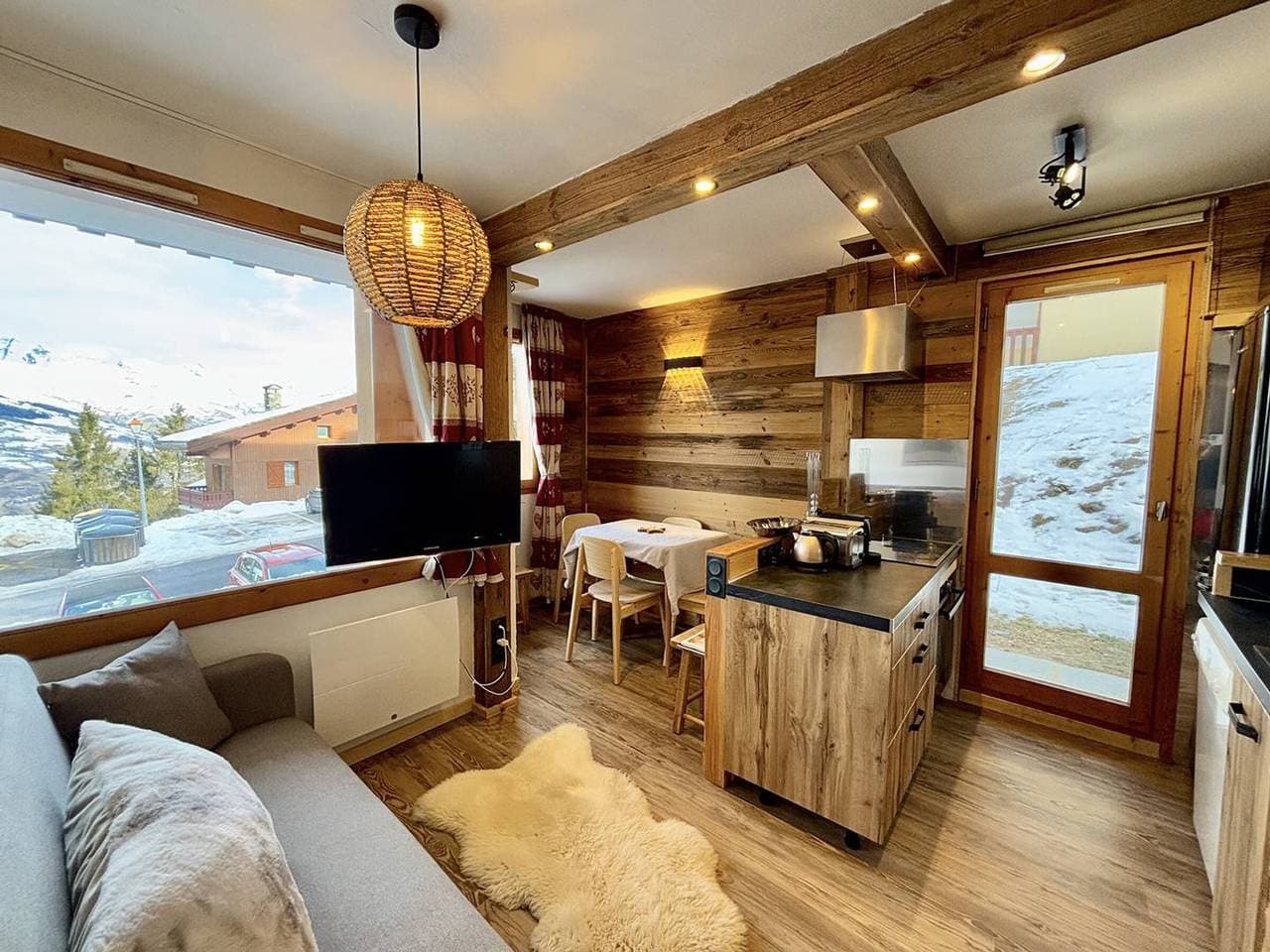 Foto 9 von 11: Gemütliche Wohnung für 4, 2 Zimmer, nahe Pisten, Balkon