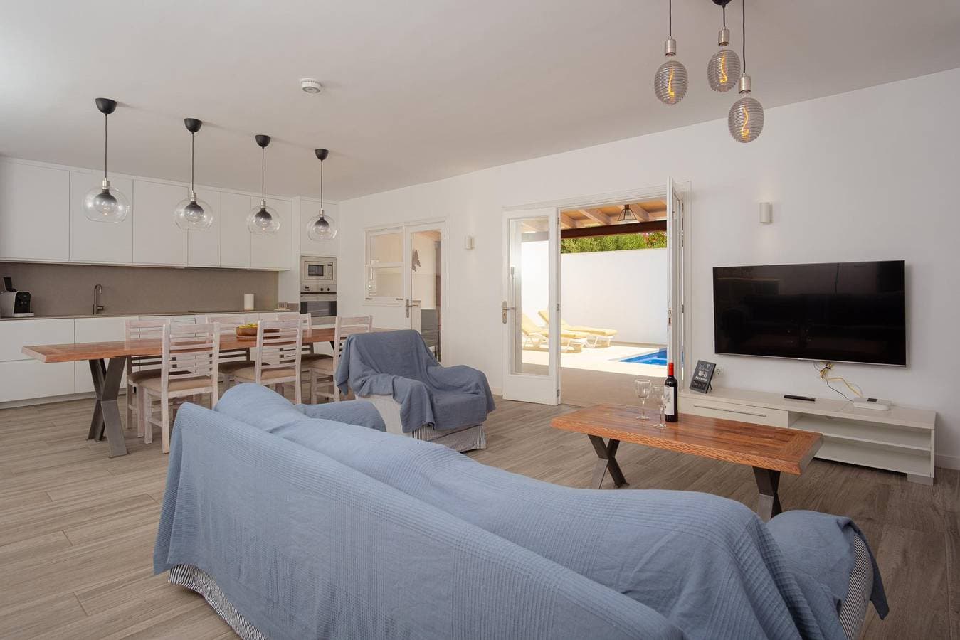 Foto 12 von 32: Sestanyolet - Ferienhaus mit privaten Pool in S'Estanyol (Llucmajor). WiFi gratis