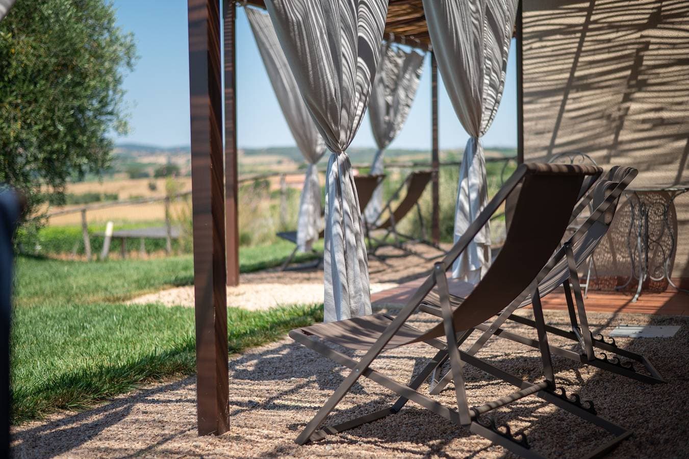 Foto 5 von 29: Zimmer 'Giusti - 3 Leccio' mit gemeinsamem Garten, Wi-Fi und Klimaanlage
