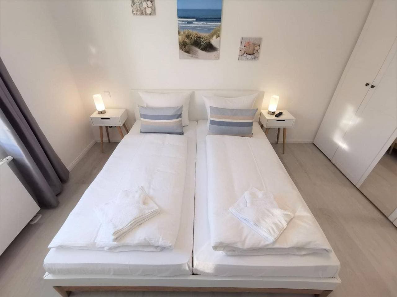 Foto 9 von 20: Moderne Ferienwohnung mit eigener Terrasse - Haus Inselwind FeWo MEERhafen