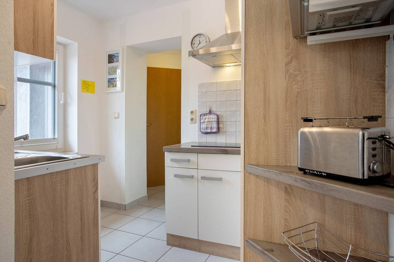 Foto 10 von 25: Ferienwohnung 'Bäckerhus - Ferienwohnung 6' mit Privatterrasse, Gemeinschaftsgarten und Wi-Fi