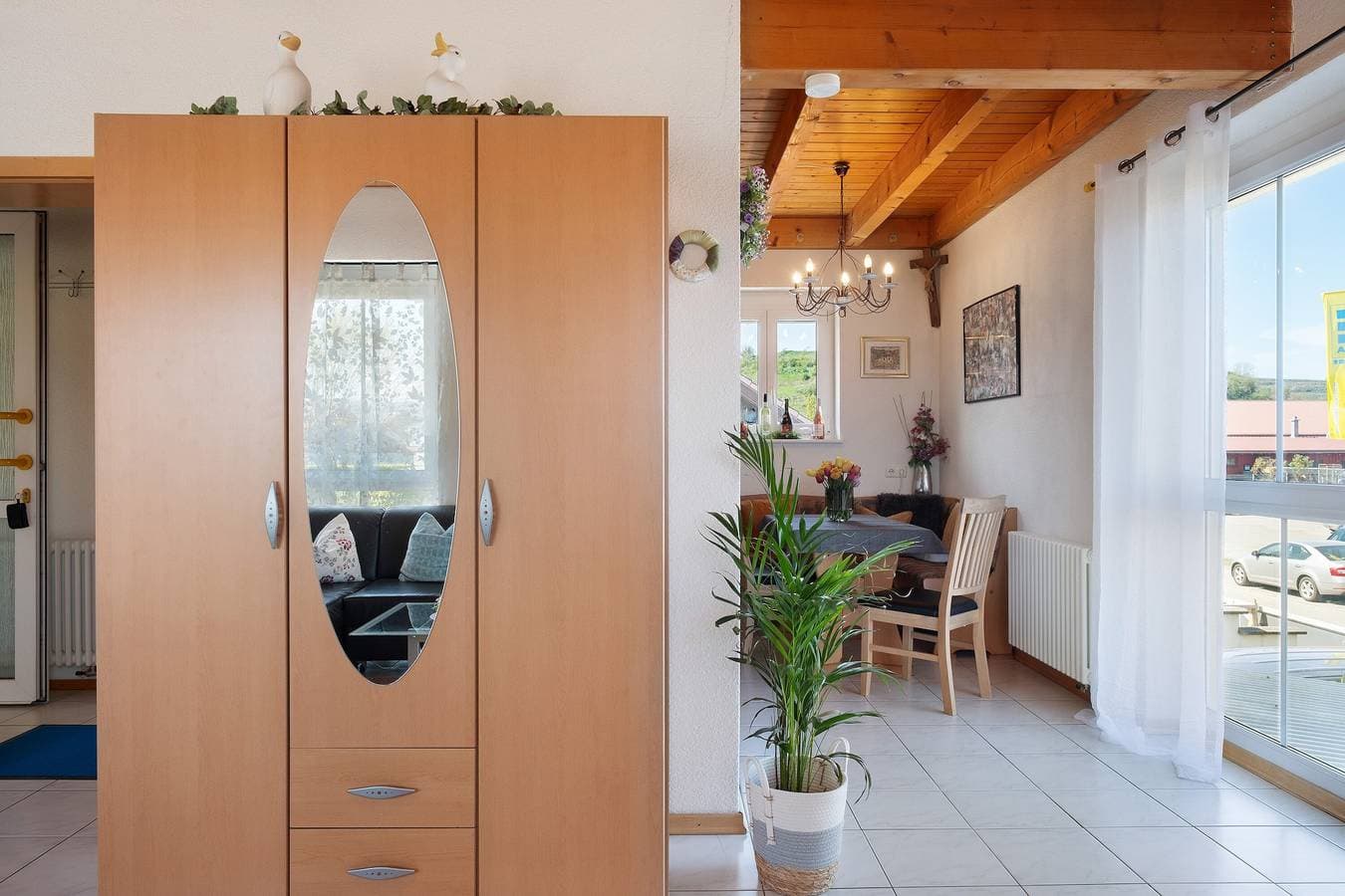 Foto 10 von 21: Ferienwohnung '45qm' mit Balkon, Wi-Fi und Klimaanlage