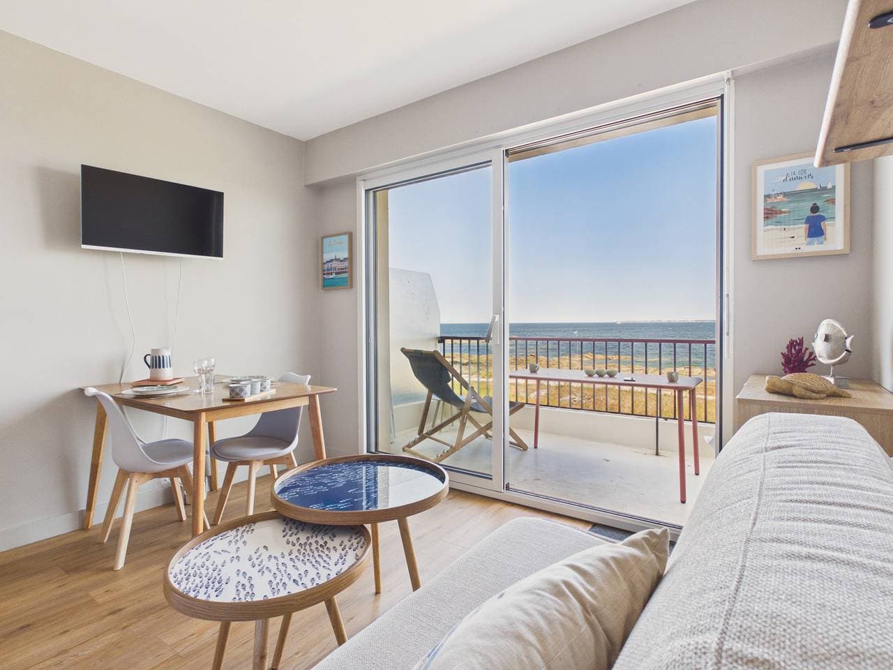 Wohnung mit Meerblick,100m vom Strand entfernt 1