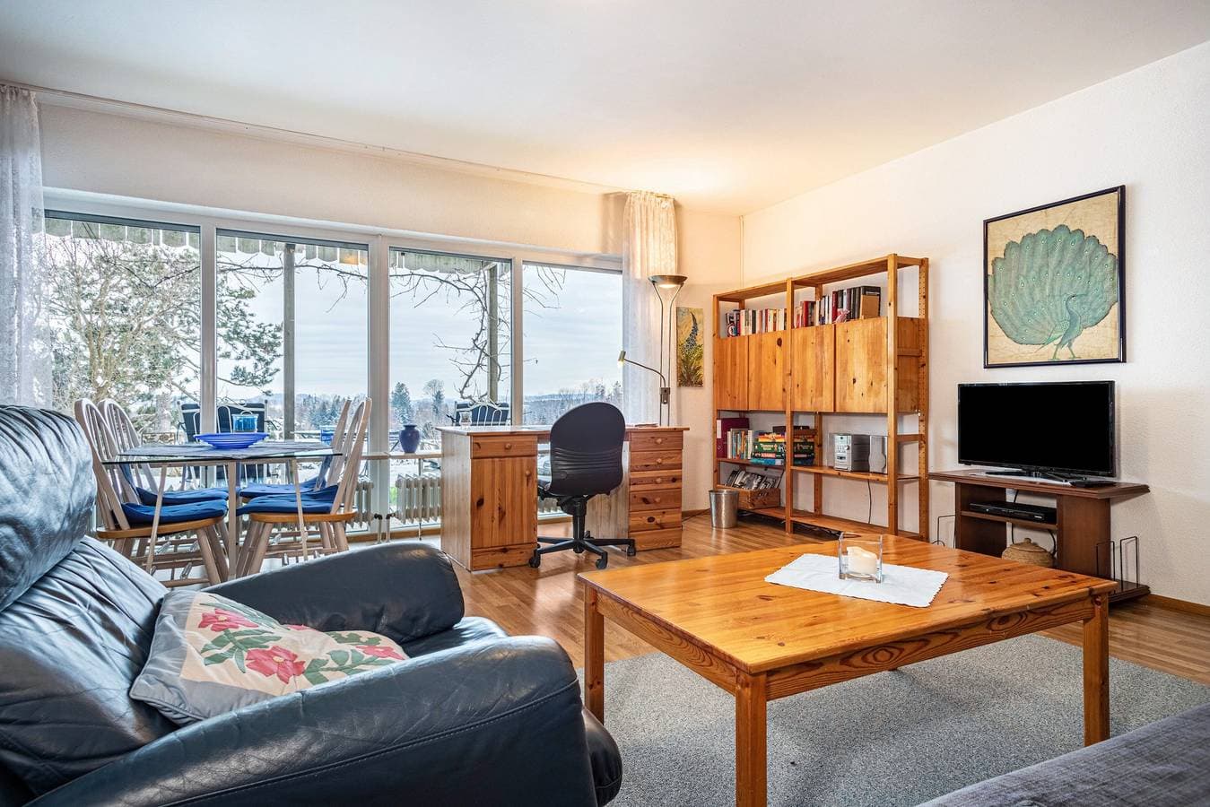 Foto 5 von 15: Ferienwohnung "Adlerhorst" mit Bergblick, Privat-Terrasse und WLAN