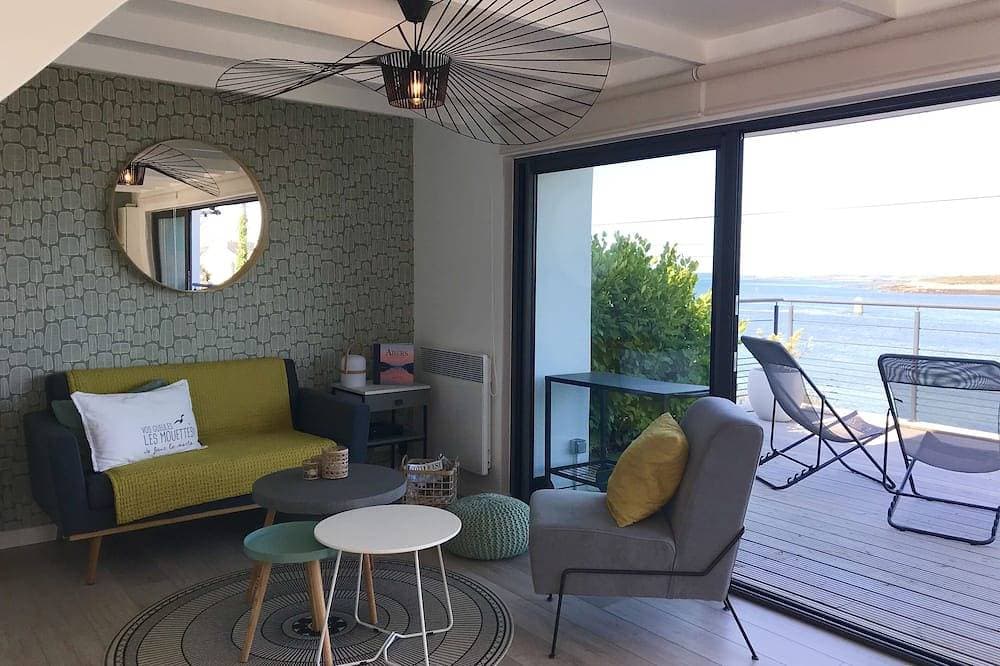 Foto 10 von 30: Haus Meerblick auf den Hafen von Aber Wrach