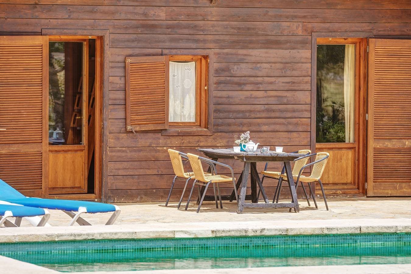 Foto 4 von 27: Landhaus „L'Hort Nou“ mit Pool, Garten und Bergblick