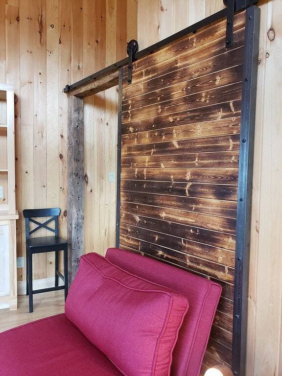 Foto 11 von 11: Raven's Roost Hike-in Sleeping Cabin at Sally's Brook Off-Grid Luxury Cabins