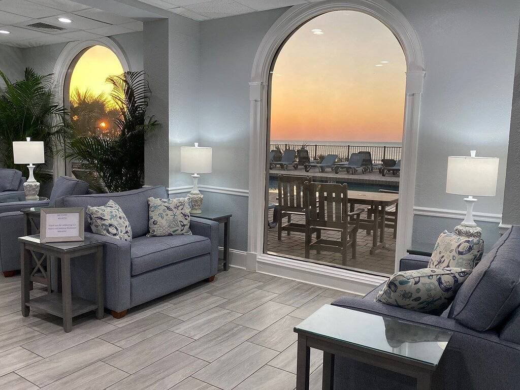 Foto 8 von 39: Calling all Snowbirds!OceanView King-Private Patio-Pools-Lazy River-HotTub-Sauna