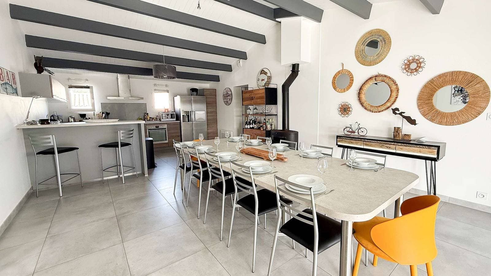 Foto 9 von 16: Ferienwohnung für 8 Personen mit Garten