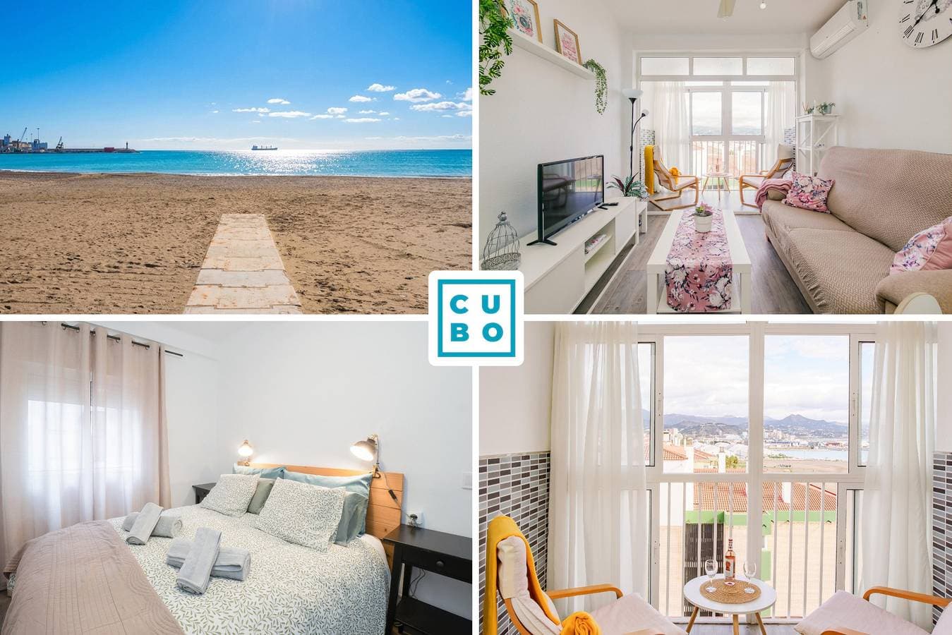 Cubo's Mendoza Seaview Malaga Apartment 1