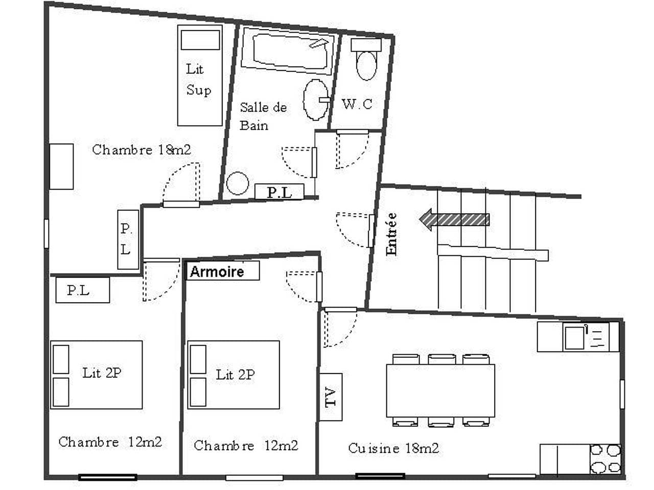 Foto 7 von 10: Geräumige Wohnung, Dorfzentrum, Haustiere erlaubt