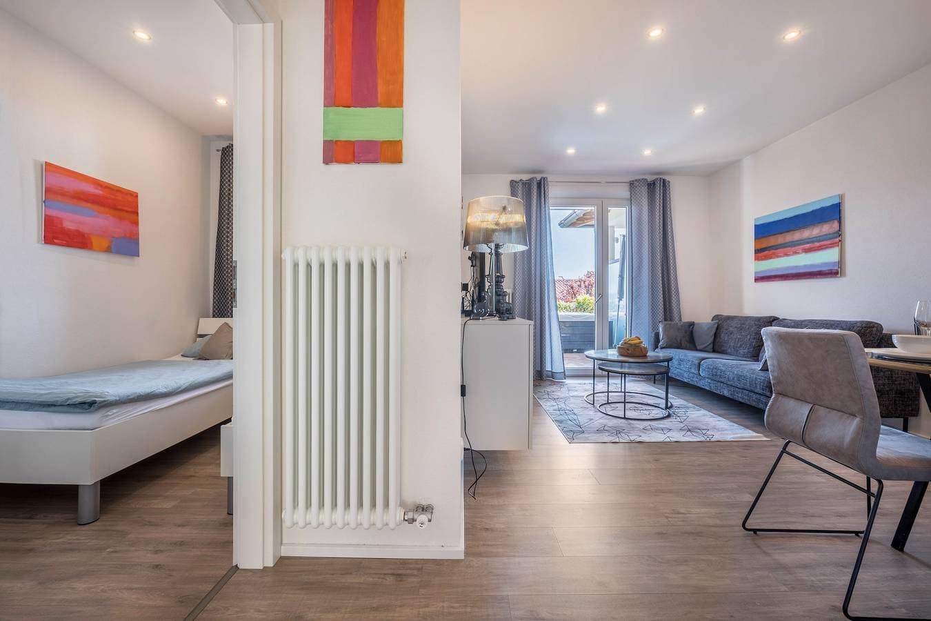 Foto 10 von 37: Neue exklusive Ferienwohnung "Suite Perlago" mit Garten und privatem Whirlpool