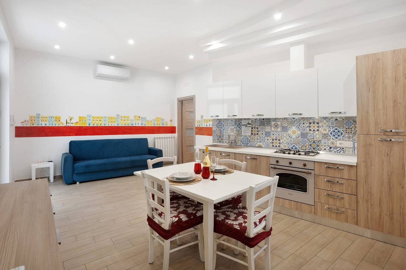 Foto 5 von 16: Ferienwohnung 'La Via Delle Stelle' mit Bergblick, Wi-Fi und Klimaanlage