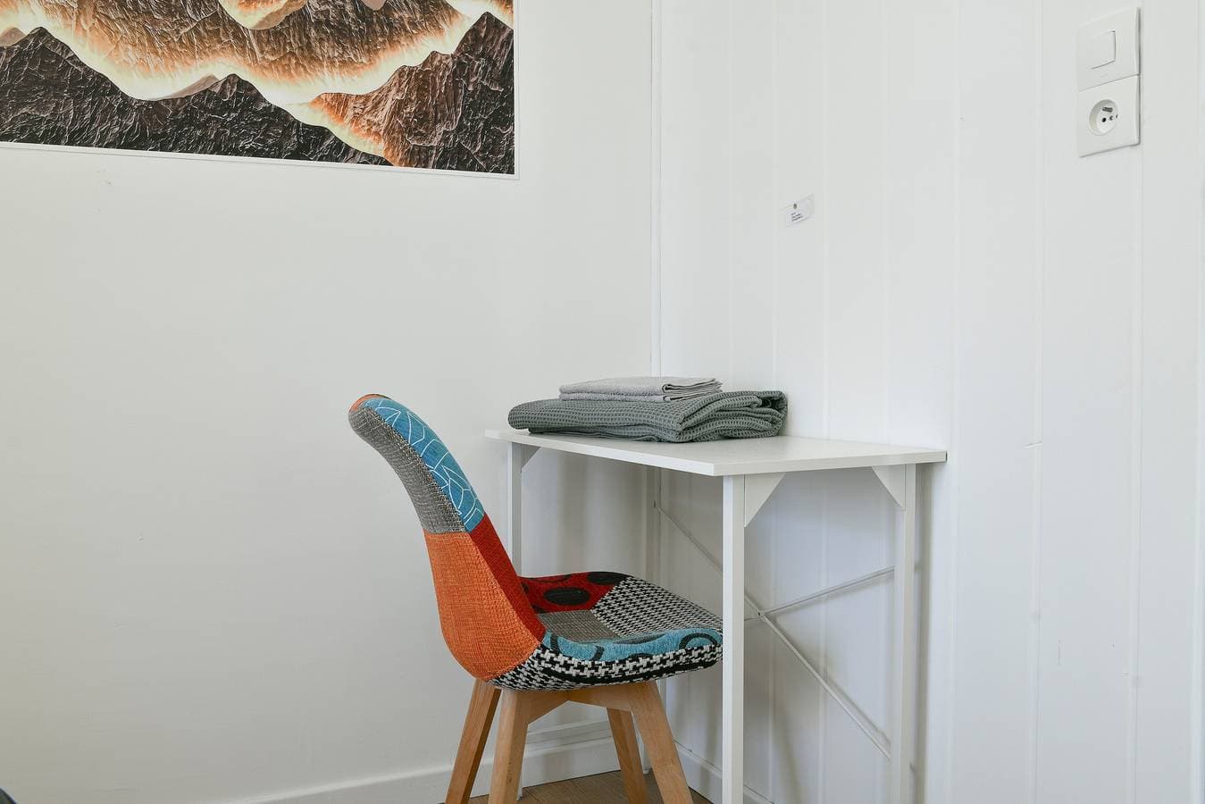 Foto 11 von 22: Gästezimmer 3 mit Gemeinschaftspool, geteiltem Garten und WLAN
