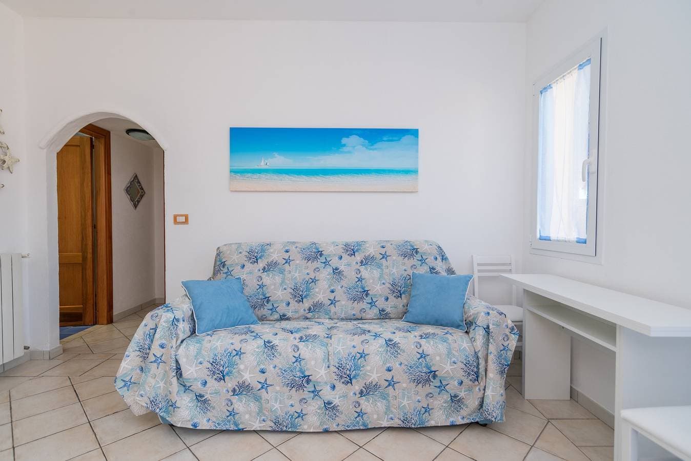 Foto 4 von 25: „Appartamento Murena 1“ mit Meerblick, Terrasse und Klimaanlage