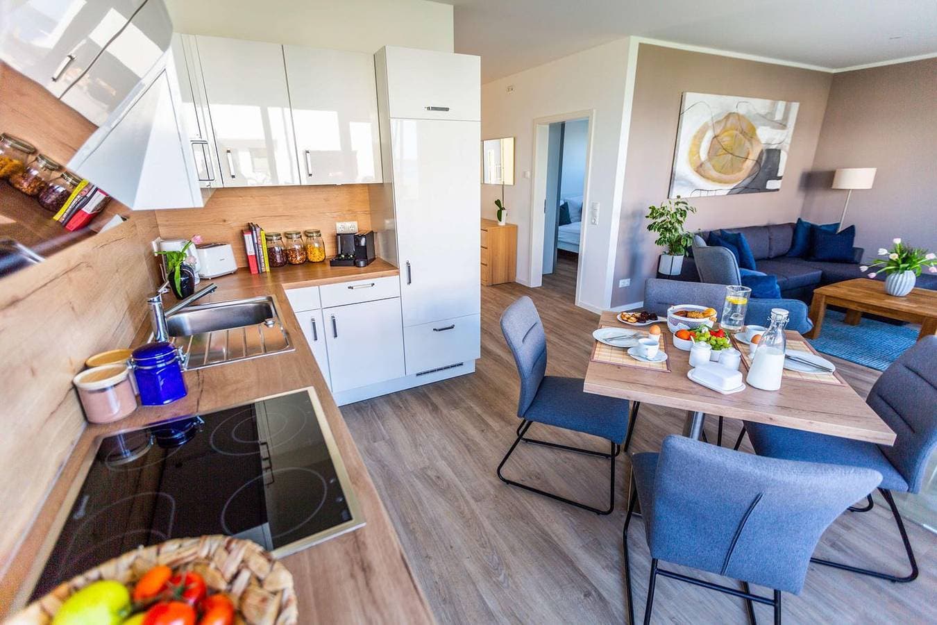 Foto 6 von 14: Komfortables Appartment für 2+2 Personen