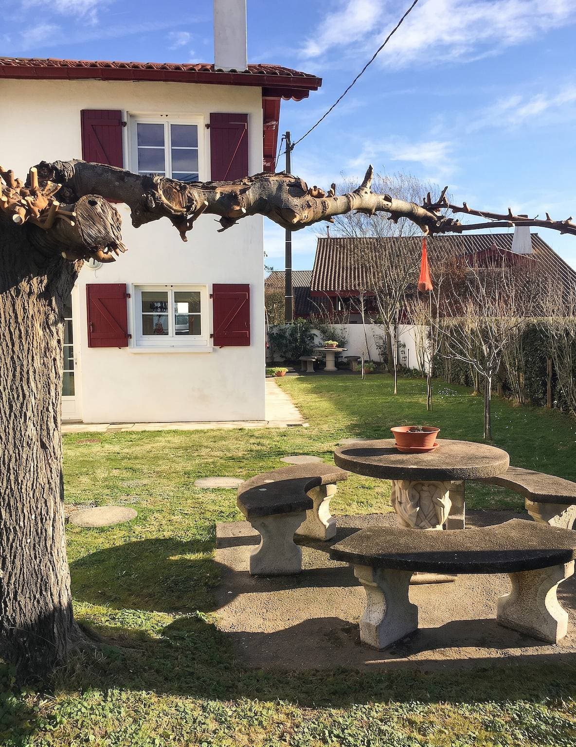 Foto 2 von 16: Charmantes Haus in Arcangues mit Bergblick